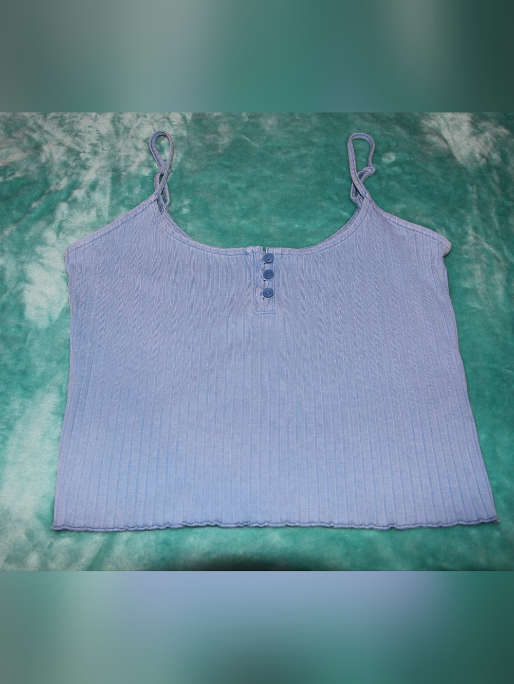 Women's Blue American Eagle Tank
